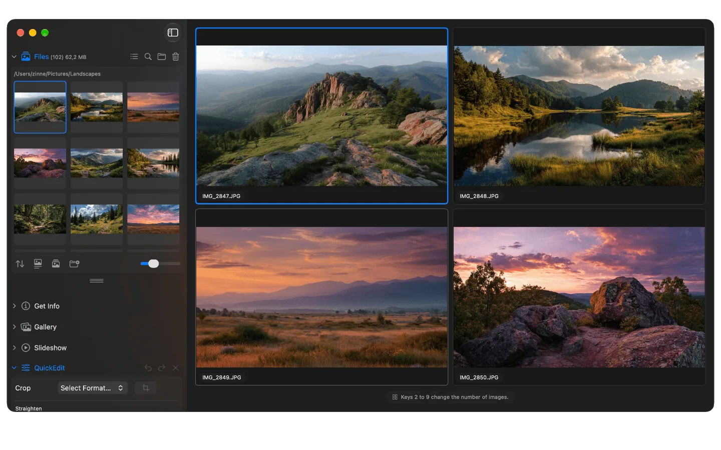 Compare Images Side by Side: the New Compare View in Phiewer
