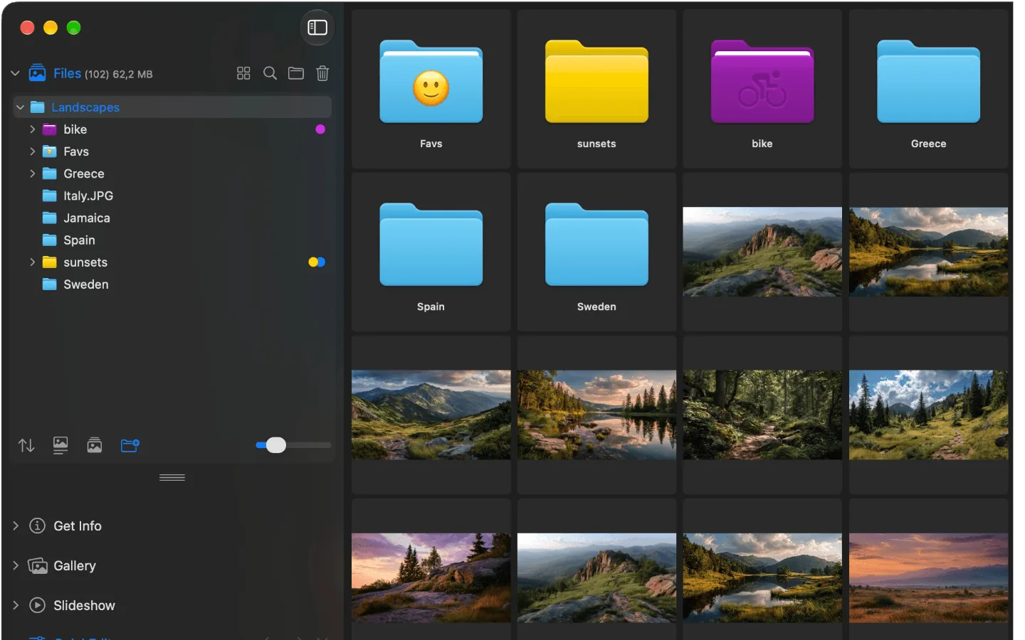 Show and Hide Folders: the New Folder View in Phiewer