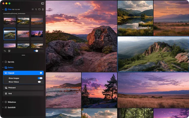 Phiewer PRO RAW image viewer for Mac